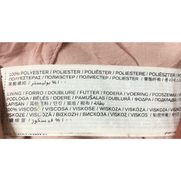 MANGO Sheer Chiffon Long Sleeve Floral Maxi Dress US XSMALL - Picture 15 of 16